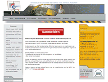 Tablet Screenshot of necv.nl